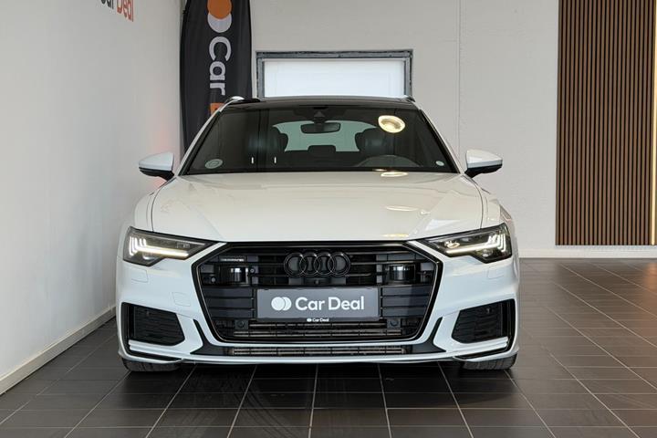 Hvid Audi A6 fra 2019