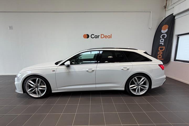 Hvid Audi A6 fra 2019