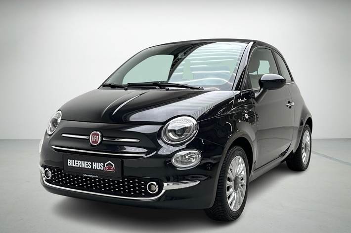 Sort Fiat 500C fra 2021