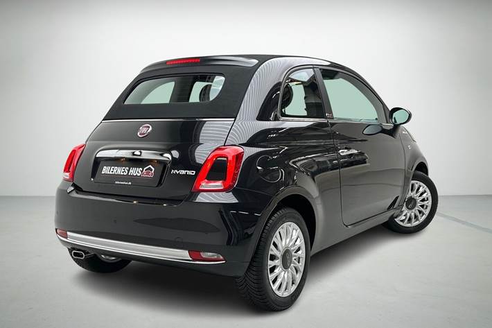 Sort Fiat 500C fra 2021