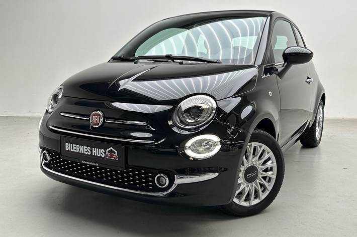 Sort Fiat 500C fra 2021