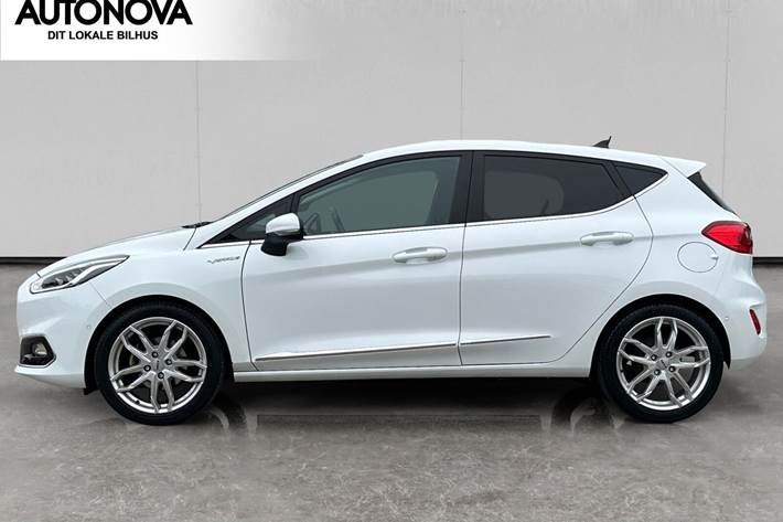 Hvid Ford Fiesta fra 2020