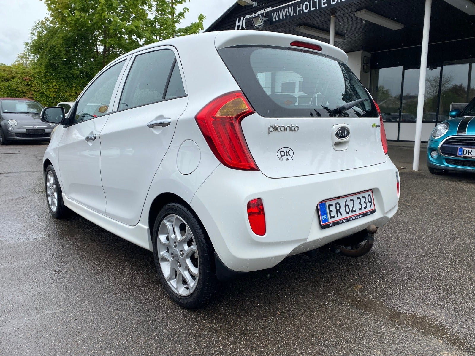 Hvid Kia Picanto fra 2012