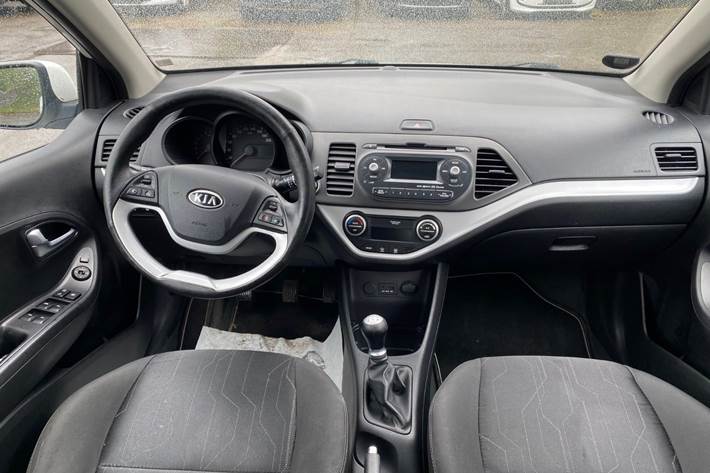 Hvid Kia Picanto fra 2012