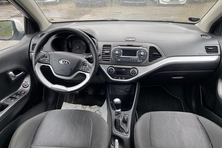 Hvid Kia Picanto fra 2012