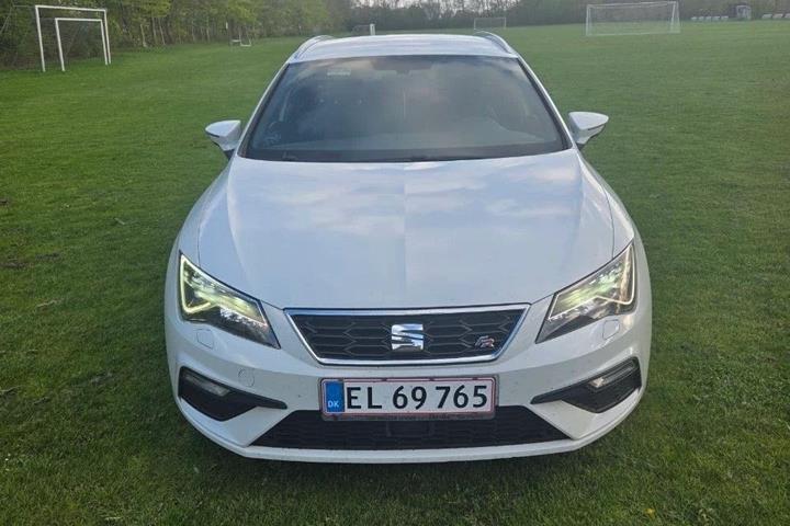 Hvid Seat Leon fra 2018
