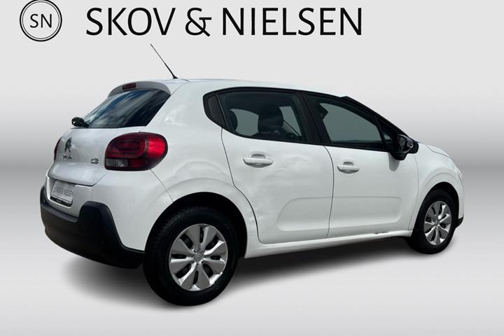 Hvid Citroën C3 fra 2017