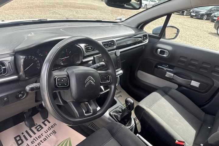 Hvid Citroën C3 fra 2017
