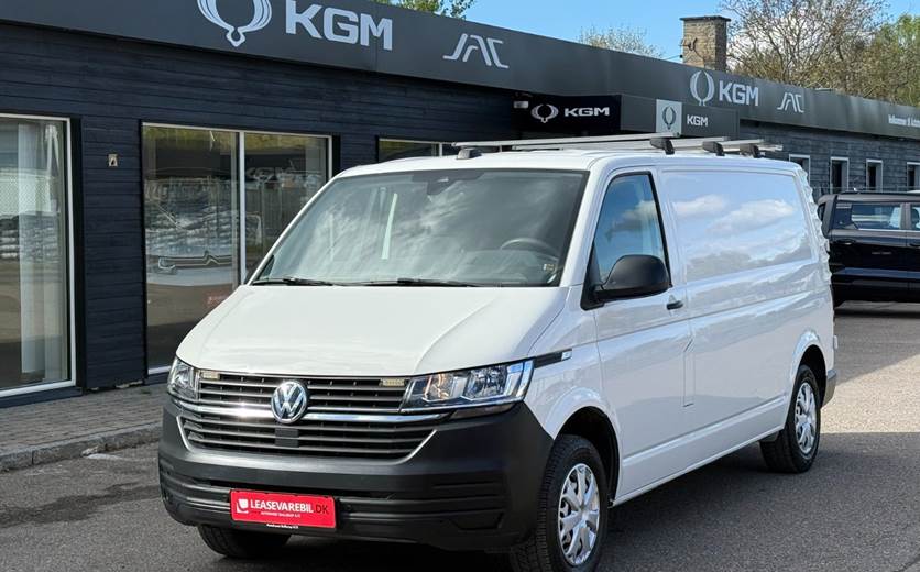 VW Transporter 2,0 TDi 110 Kassevogn lang