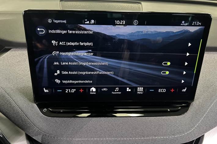 Sølv Skoda Enyaq fra 2023