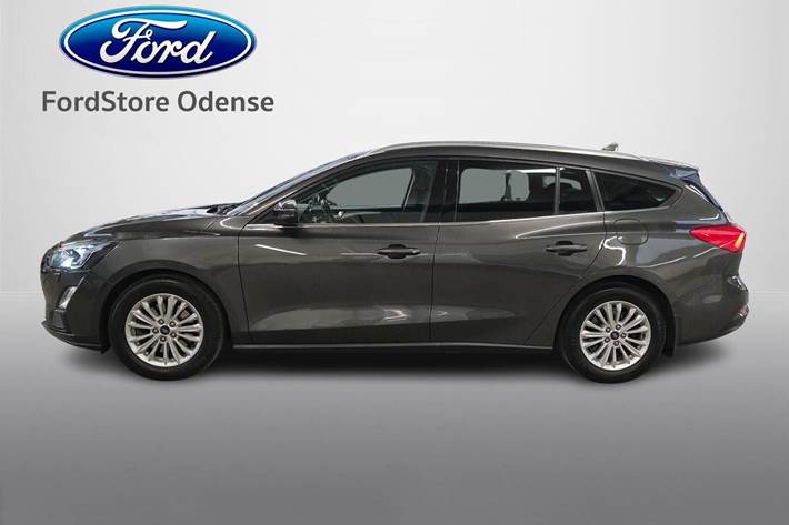 Grå Ford Focus fra 2021