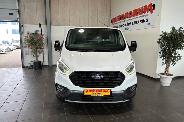 Hvid Ford Transit Custom 300 L2 fra 2021