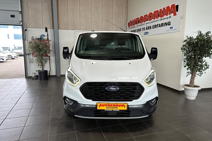 Hvid Ford Transit Custom 300 L2 fra 2021