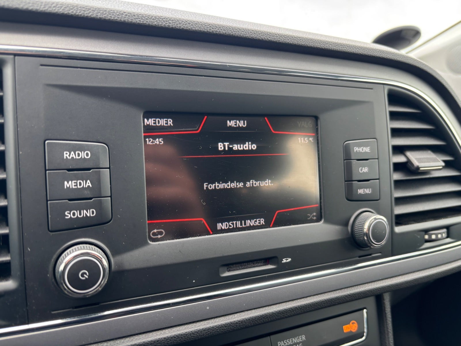 Grå Seat Leon fra 2020