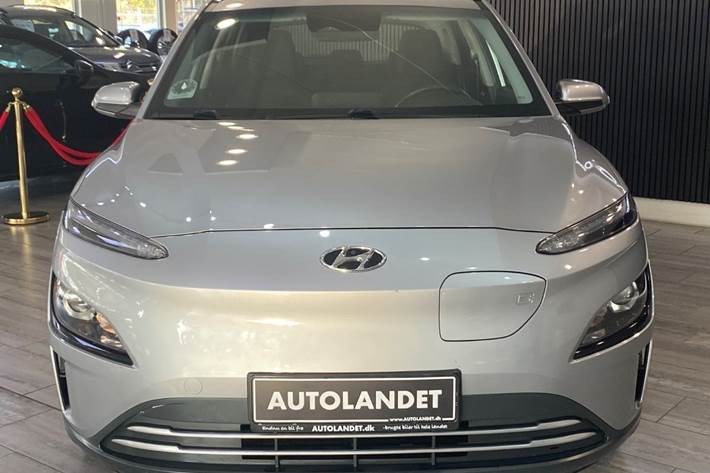 Sølv Hyundai Kona fra 2021