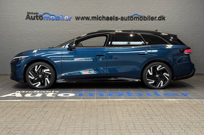 Blå VW ID.7 fra 2025