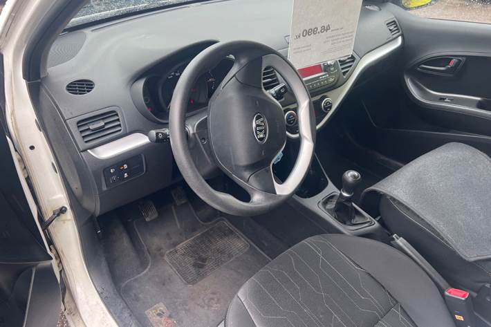 Hvid Kia Picanto fra 2014