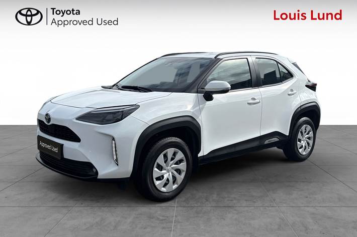 Hvid Toyota Yaris Cross fra 2024