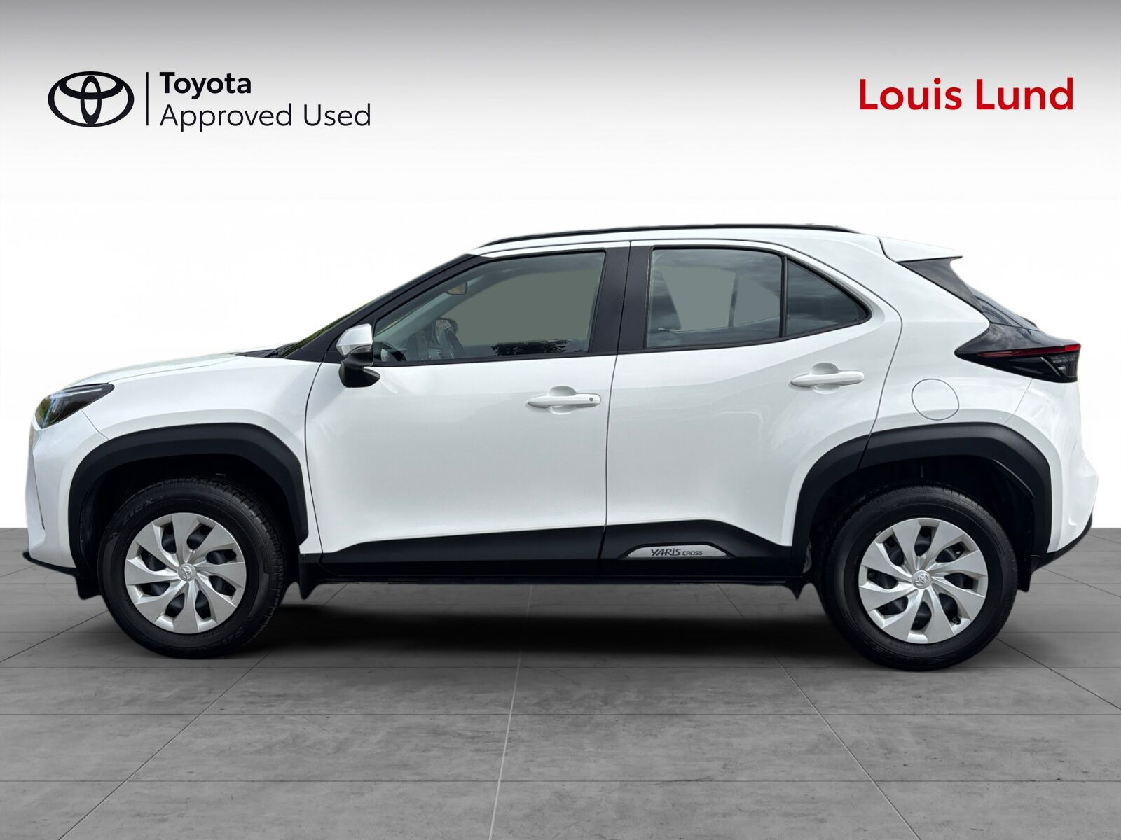 Hvid Toyota Yaris Cross fra 2024