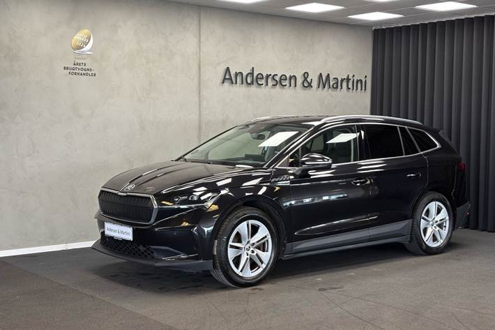 Sort Skoda Enyaq fra 2021