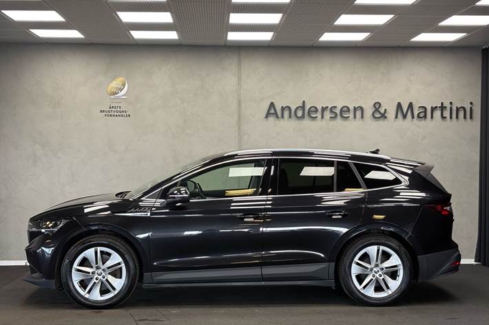 Sort Skoda Enyaq fra 2021