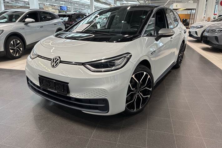 Hvid VW ID.3 fra 2020