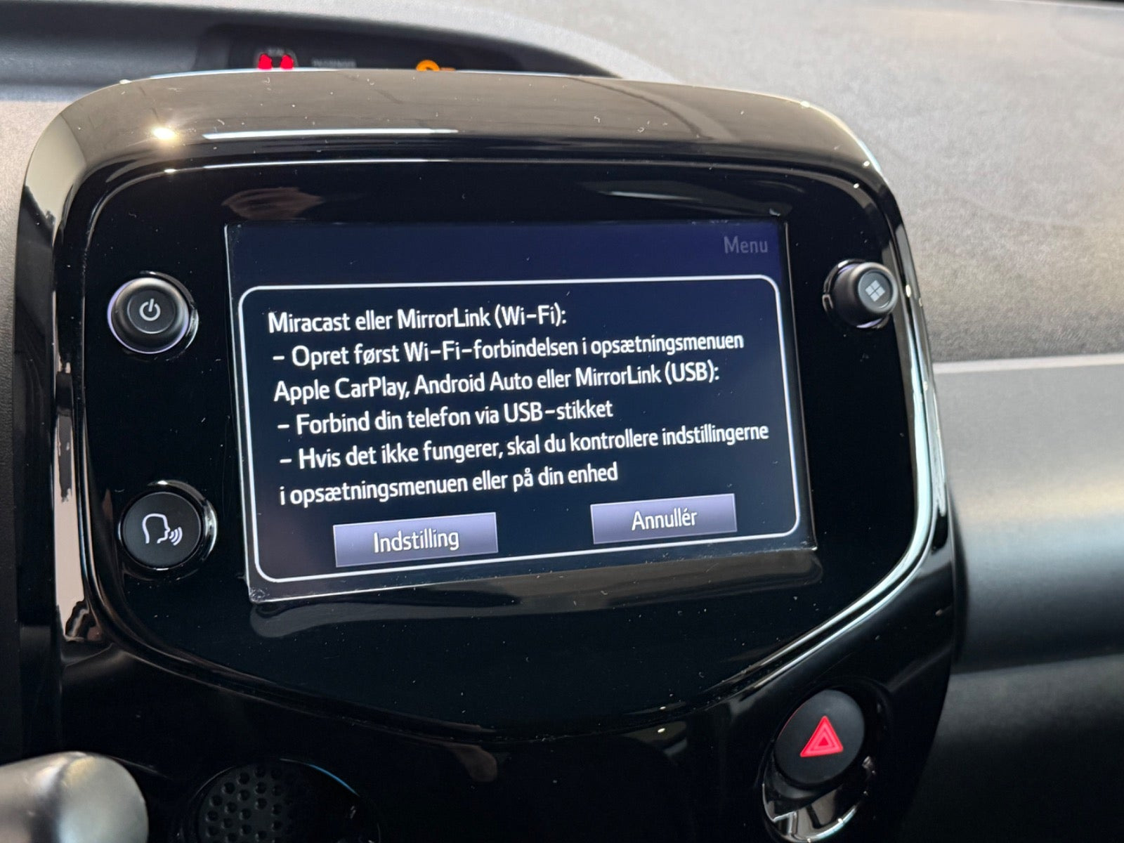 Hvid Toyota Aygo fra 2021