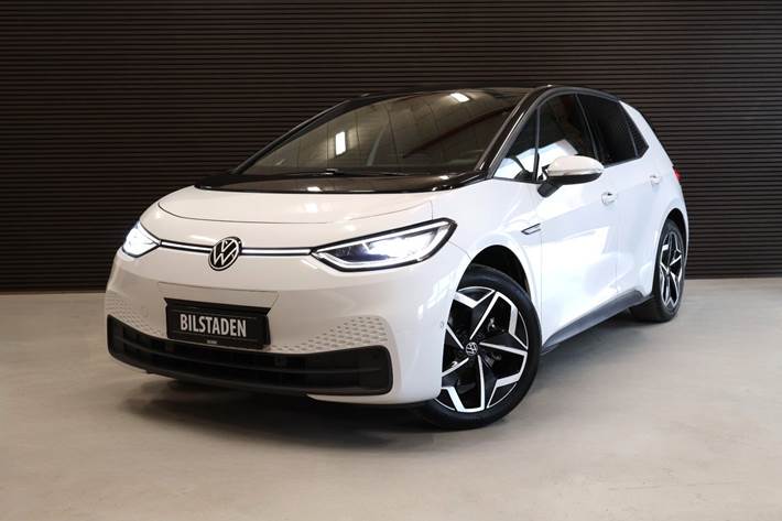 Hvid VW ID.3 fra 2022