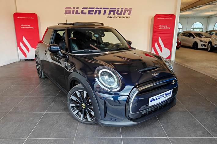 Sort Mini Cooper SE fra 2021