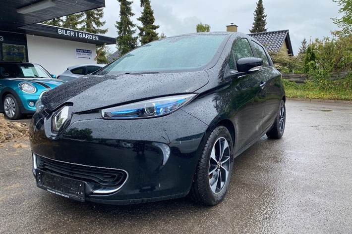 Sort Renault Zoe fra 2019