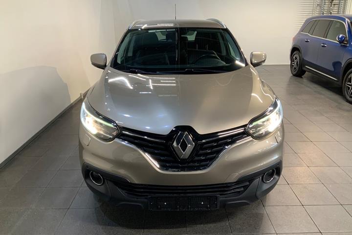 Orange Renault Kadjar fra 2016