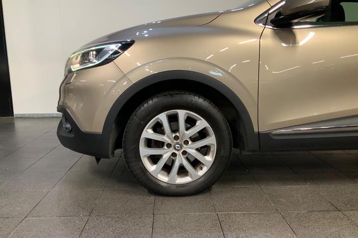 Orange Renault Kadjar fra 2016
