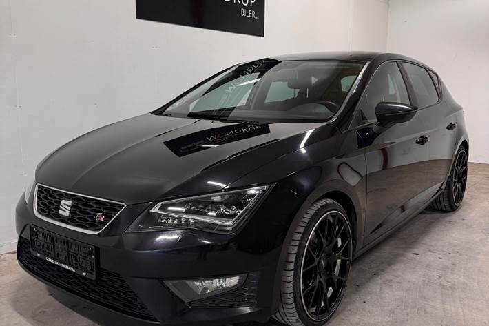 Sort Seat Leon fra 2014