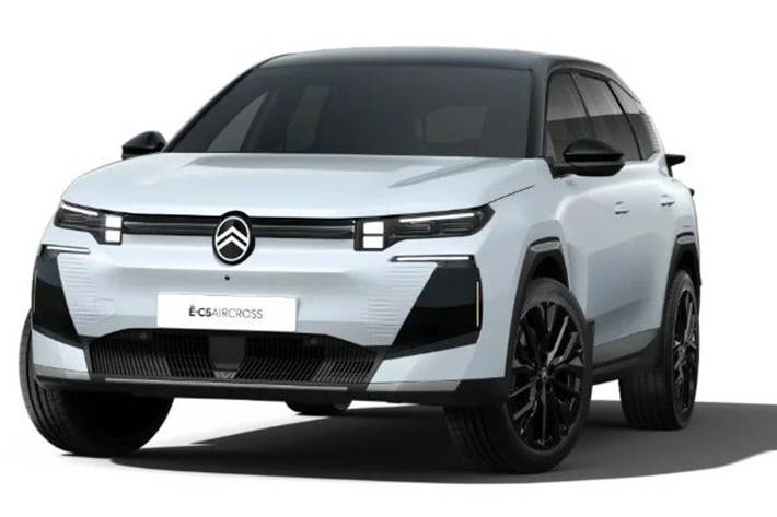 Rød Citroën ë-C5 Aircross fra 2026