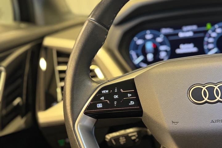 Sort Audi Q4 e-tron fra 2023