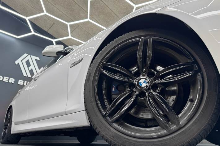 Hvid BMW 520d fra 2012