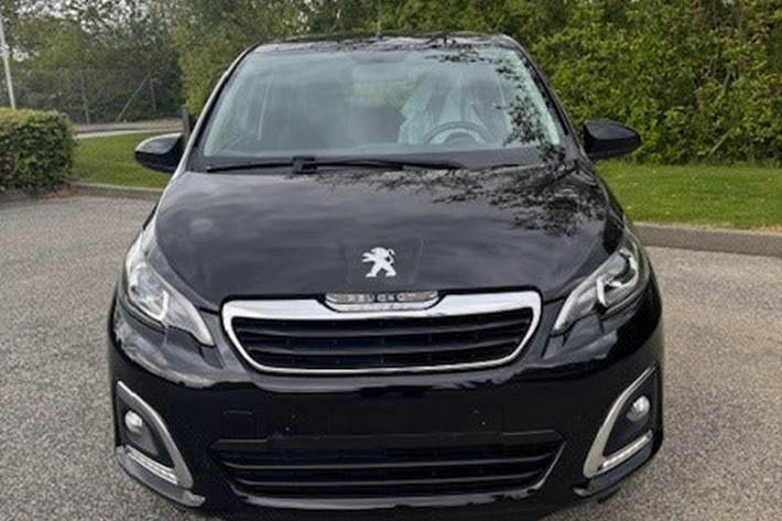 Sort Peugeot 108 fra 2019