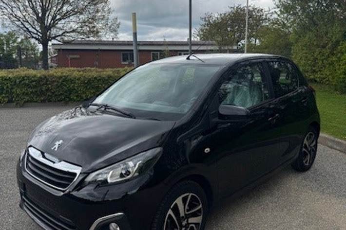 Sort Peugeot 108 fra 2019