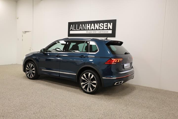 Blå VW Tiguan fra 2021