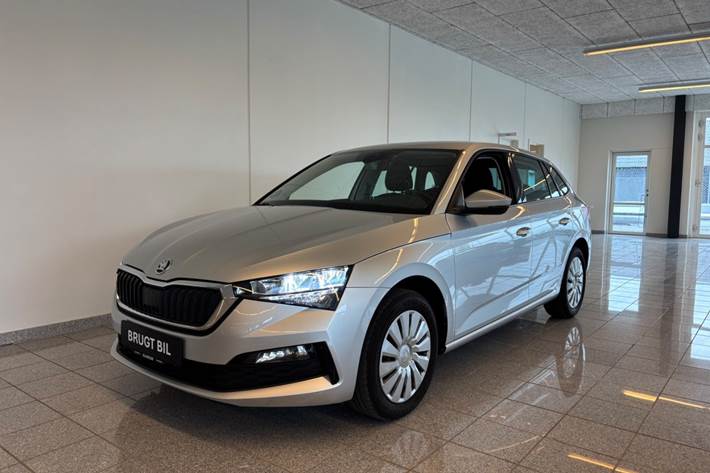 Sølv Skoda Scala fra 2021
