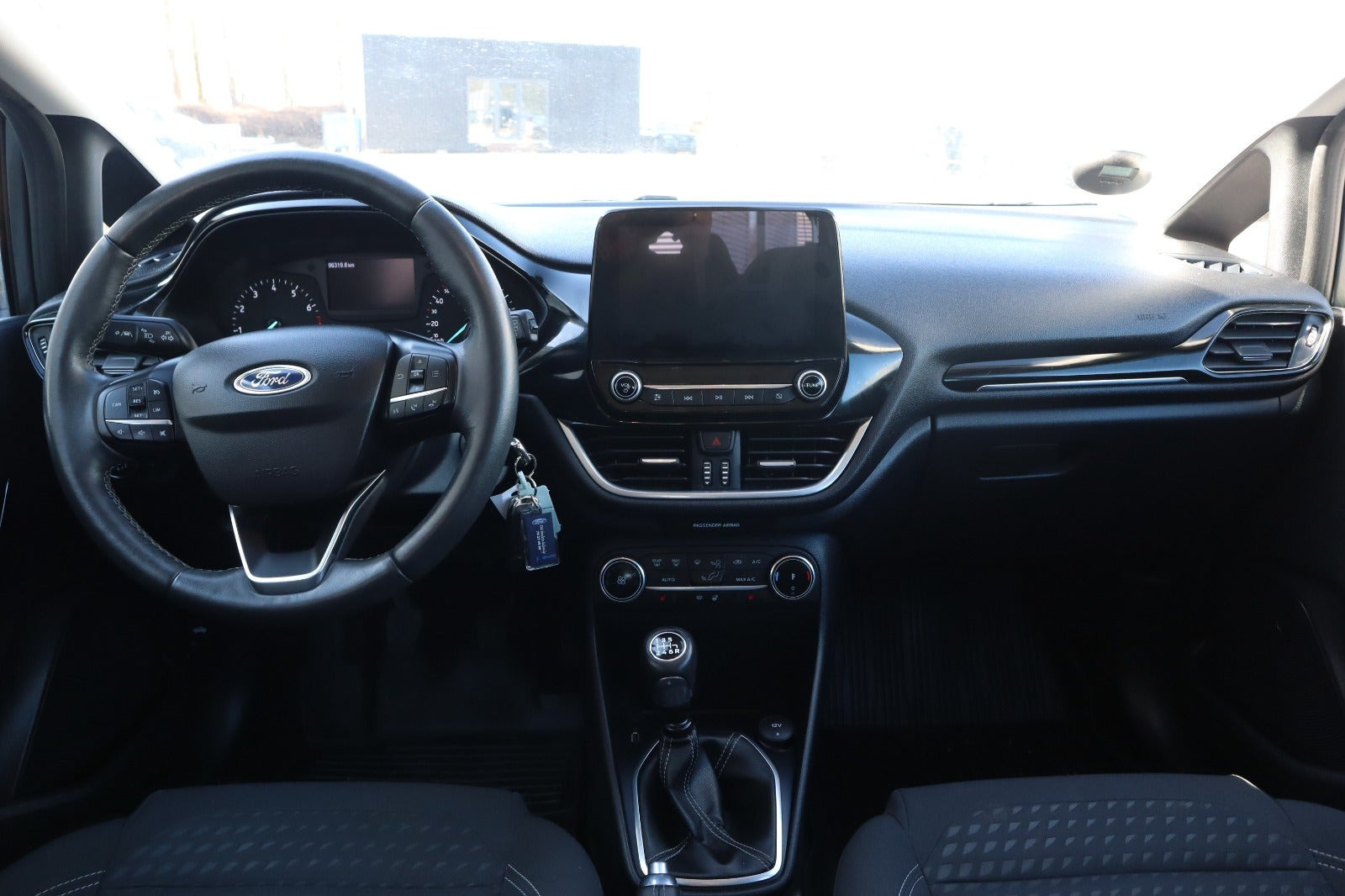 Grå Ford Fiesta fra 2021
