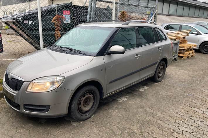 undefined Skoda Fabia fra 2008 set udefra