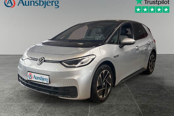 Sølv VW ID.3 fra 2021