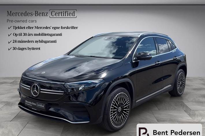 Sort Mercedes EQA 300 fra 2022