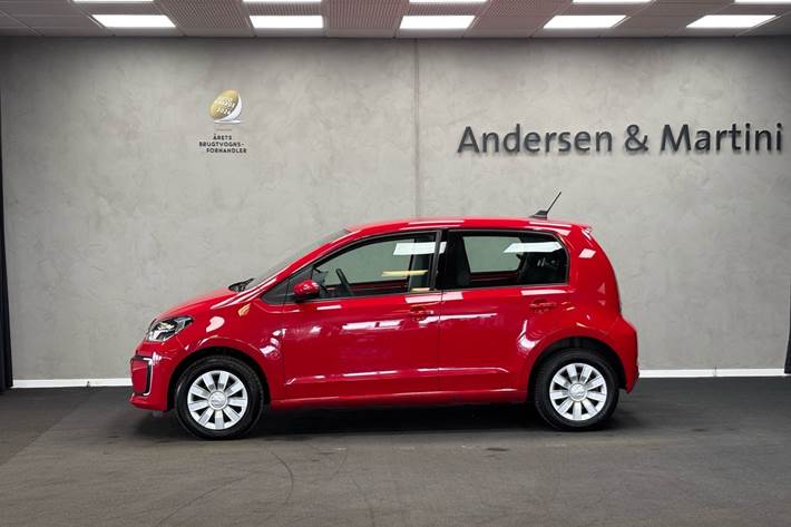 Rød VW e-up fra 2021