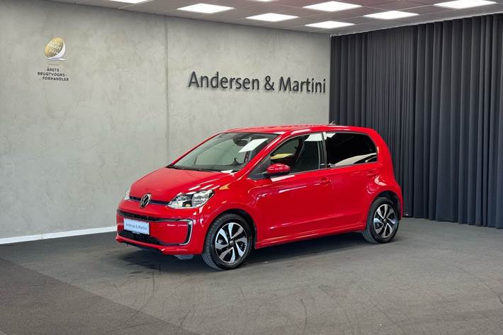 Rød VW e-up fra 2021