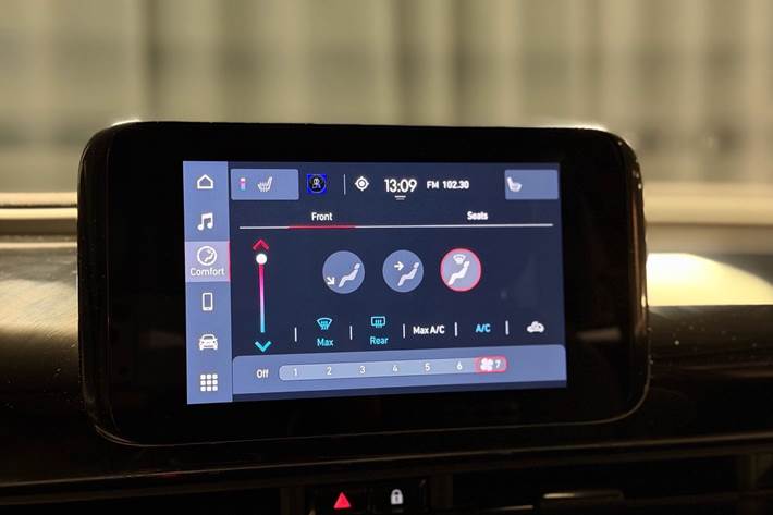 Hvid Fiat 500e fra 2022