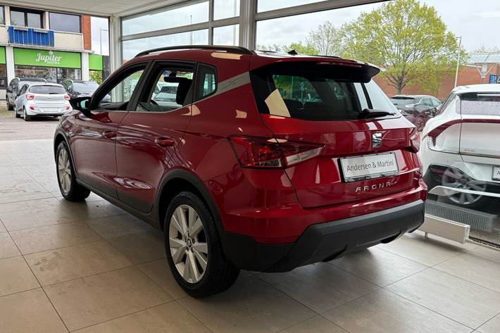 Rød Seat Arona fra 2018