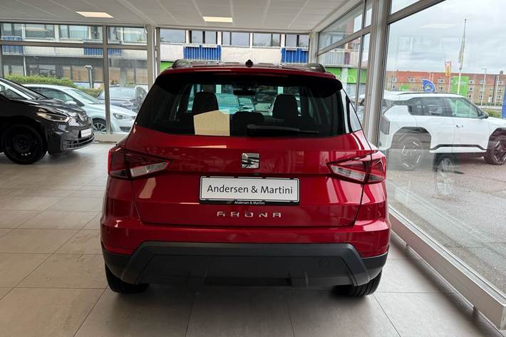 Rød Seat Arona fra 2018