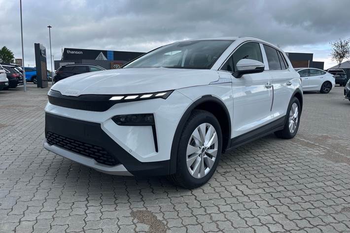 Hvid Skoda Elroq fra 2026